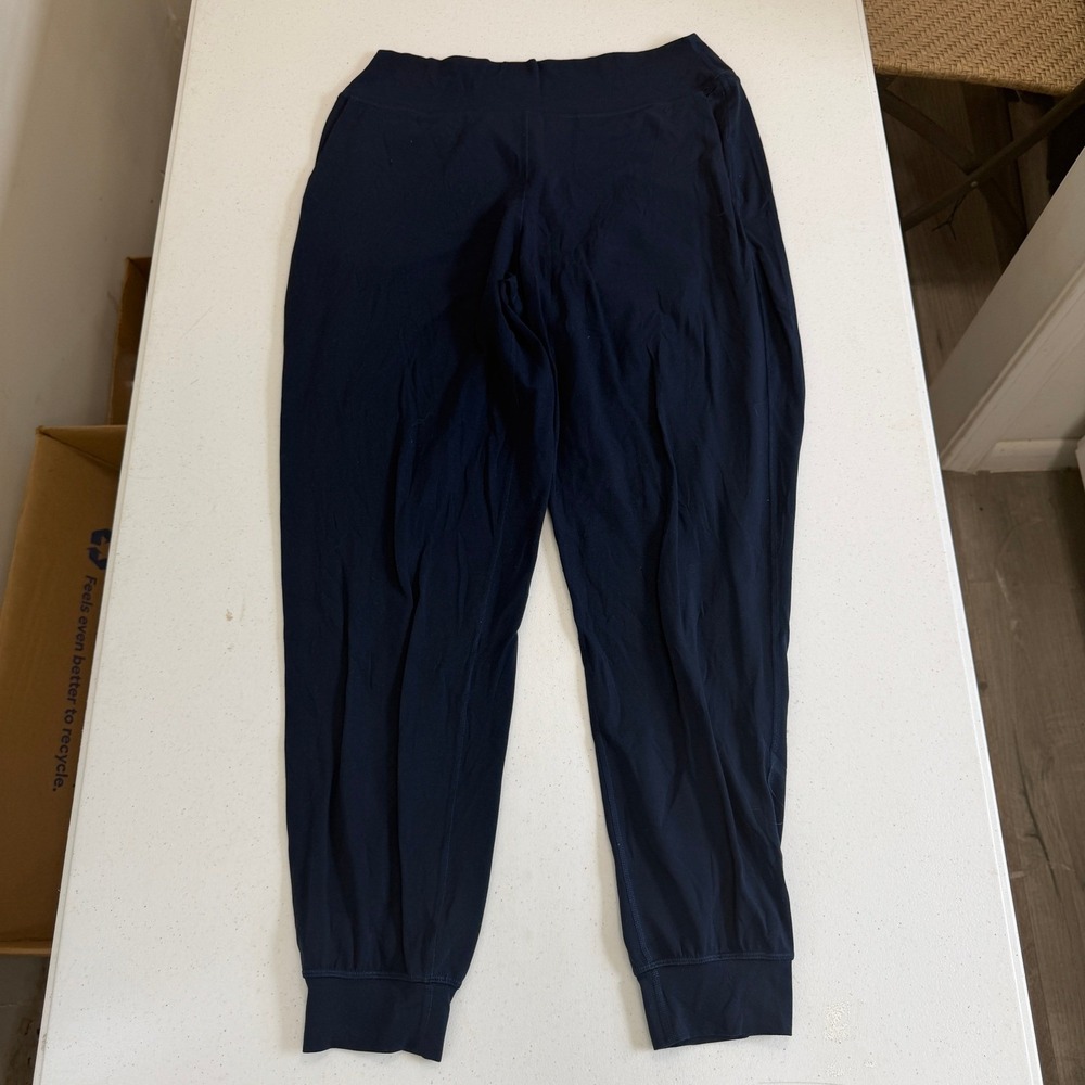 Lululemon Align Jogger True Navy Blue Nulu High Rise Yoga Pants LW5HGFR Size 8